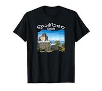 Souvenir retrò del Quebec Canada Souvenir/Quebec Maglietta