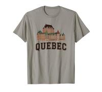Souvenir retrò del Quebec Canada Souvenir/Quebec Maglietta