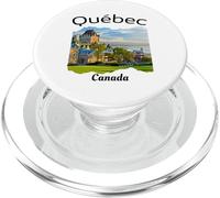 Souvenir retrò del Quebec Canada Souvenir/Quebec PopSockets PopGrip per MagSafe