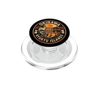 Souvenir retrò di Okinawa Shisa Lion viaggio Isole Ryukyu PopSockets PopGrip per MagSafe