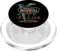 Souvenir retrò di Roswell, New Mexico, UFO Alien 1947 PopSockets PopGrip per MagSafe