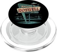 Souvenir retrò di Roswell, New Mexico, UFO Alien 1947 PopSockets PopGrip per MagSafe