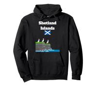 Souvenir Scozia Scozia Colonia Puffin Isole Shetland Felpa con Cappuccio