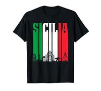 Souvenir Sicilia Città Maglietta