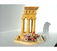 Souvenir Sicilia Collezione Tempio Castore e Polluce (Dioscuri) con base