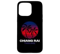 Souvenir tailandese di Chiang Rai Thailandia Retro Tramonto Design Custodia per iPhone 15 Pro Max