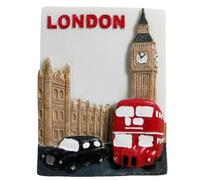 Souvenir turistico di Londra Regno Unito, magnete 3D per frigorifero, attrazioni della città, magneti decorativi per frigorifero, tridimensionale, decorazione per la casa e la cucina