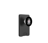 Souvenir turistico Hangul con bandiera coreana di Seoul Corea del Sud PopSockets PopWallet per MagSafe