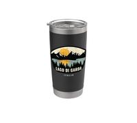 Souvenir Vacanze Lago di Garda Italia Design Bicchiere termico in acciaio inox doppia parete