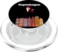 souvenir viaggio Copenaghen Danimarca architettura bandiera danese PopSockets PopGrip per MagSafe