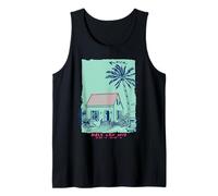 Souvenir Vintage da Giardino Kauai Hawaii Isle Aloha Art Canotta