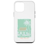 Souvenir vintage da giardino Kauai Hawaii Isle Aloha Art Custodia per iPhone 12 mini