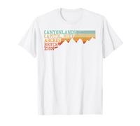 Souvenir Vintage dello Utah Big 5 Parco Nazionale Utah Mighty Five Maglietta