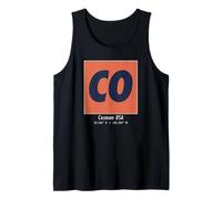 Souvenir Vintage Hometown Pride, Colorado Native CO Canotta