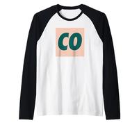 Souvenir Vintage Hometown Pride, Colorado Native CO Maglia con Maniche Raglan