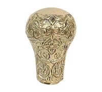 SouvNear Handmade Handle for Walking Stick - Antique Look Handles in Metal with Golden Finish - Elegant Decorative Handles for Men and Women - Gives New Look to Your Cane