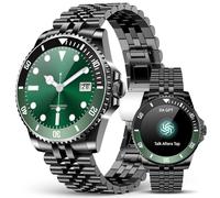 SOUYIE Orologio intelligente 2025 AI da uomo con funzione telefonica, 1,19" AMOLED Android Smart Watch con frequenza cardiaca, SpO2, monitoraggio del sonno, impermeabile, orologio rotondo, 107