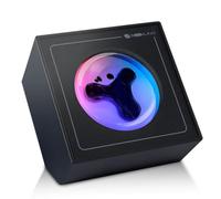 sovenomund Dancing Ferrofluid Altoparlante, Visualizzatore di suoni, soggiorno e ufficio, regalo per padre e marito (senza altoparlante)