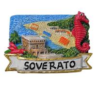Soverato Calabria Italia magnete frigorifero 3D viaggio souvenir frigorifero decorazione magnetica adesivo Craft Collection