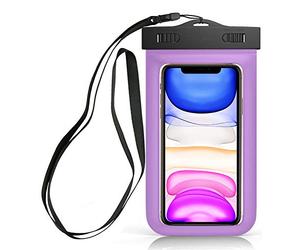 Sovica Custodia impermeabile compatibile con Huawei P30 Certificato IPX8 Custodia acquatica Borsa impermeabile Case (Viola)