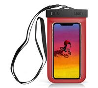 Sovica Custodia impermeabile compatibile con Xiaomi CC9 Certificato IPX8 Custodia Acquatica Borsa Impermeabile Impermeabile Case (Rosso)