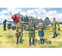 Soviet Air Force Pilots and Ground Personnel 1943-1945 1:48 ICM48084 - icm model