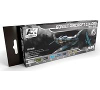 ACRILICO MODELLISMO AK INTERACTIVE SOVIET AIRCRAFT COLORS 1941-1945 COLOURS SET