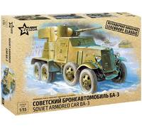 Soviet Autoblindo BA-3 ZVEZDA 3546