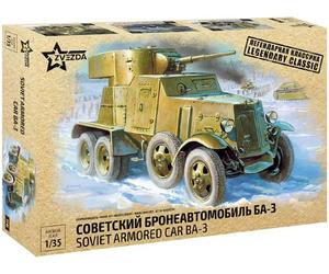Soviet Autoblindo BA-3 ZVEZDA 3546