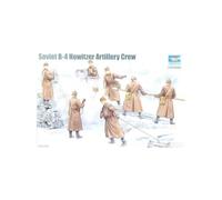 Soviet B-4 Howitzer Artillery Crewmaquette Crew 1