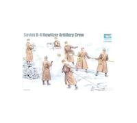 Soviet B-4 Howitzer Artillery Crewmaquette Crew 1