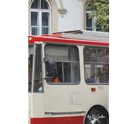 Soviet Block Aesthetic - Block #3: Trolleybus No. 2: Grid Notebook