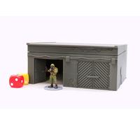 Soviet Garage - 3D Stampato Ripiano Tavolo Wargaming Terrain Ideal per Zona Alfa
