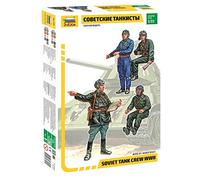 Soviet Tank Crew - Equipaggio Serbatoio Soviétiquemaquette Personaggio