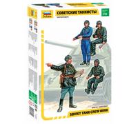 Soviet Tank Crew - Equipaggio Serbatoio Soviétiquemaquette Personaggio