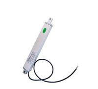 SOViK Micro attuatore lineare a corsa da 10,2 cm, velocità 12 V CC 1 pollice al sec interruttore di finecorsa integrato, sollevamento massimo 10 kg include staffe di montaggio