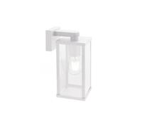 Sovil Illuminazione Applique Aurea Media E27 – Alluminio pressofuso, vetro bianco
