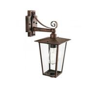 Sovil Applique in basso Ribot E27 colore ruggine-94111