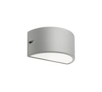 Sovil applique lampada plafoniera Umbe 60W E27 Alluminio tipo chiuso cm25x12x13,