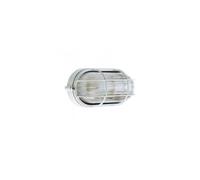 Sovil Illuminazione, PLAFONIERA OVALE PICCOLA CON GABBIA - linea industriale