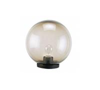 SOVIL ILLUMINAZIONE DA GIARDINO ESTERNO TESTA-PALO SFERA D.30 FUME MODELLO GLOBO