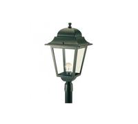 SOVIL LANTERNA TESTA/PALO MAXI QUADRATA ATTACCO E27 IN PRESSOFUSIONE DI ALLUMINI