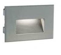 SOVIL INCASSO LED DA PARETE 3W LUCE CALDA 3000K PER ESTERNO IP65 IN ALLUMINIO CO