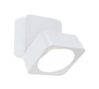Punto luce led da parete Sovil Quadro 7W 4000K bianco - 99140/02 [EEK: F]