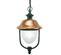 SOVIL LAMPADA SOSPENSIONE E27 LINEA RUSTICA COLORE GRIGIO/RAME