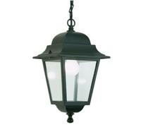 320/06 Sospensione QUADRATA Grande di Sovil nero E.27