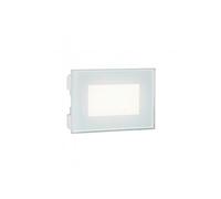 Spina incasso parete vetro 3w led 4000k bianco Sovil