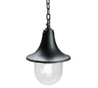 Lanterna lampada con catena Marine E27 60W nero cm30x22x11 esterno
