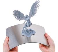 Sovol Confezione da 2 piastre flessibili in resina per stampante 3D, piastra flessibile in acciaio per molle e piattaforma di base magnetica per Mars 4/Mars 4 Ultra/Mars 5/Mars 5 Ultra, 160 x 96 mm