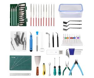 Sovol Kit di Strumenti per Stampante 3D, 78 PCS Accessori per Stampante 3D con Set di Pulizia Degli Ugelli, Pinzette, Set di Chiavi, Coltello Artistico, Pinze e molto altro